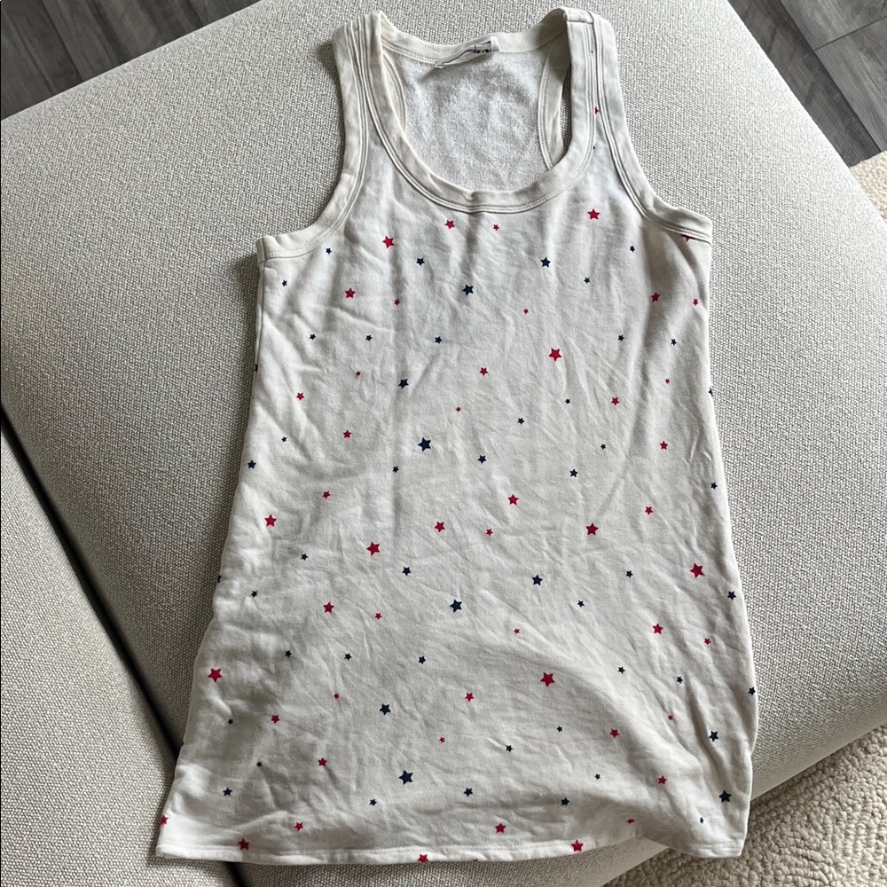 Star-Patterned Tank Top